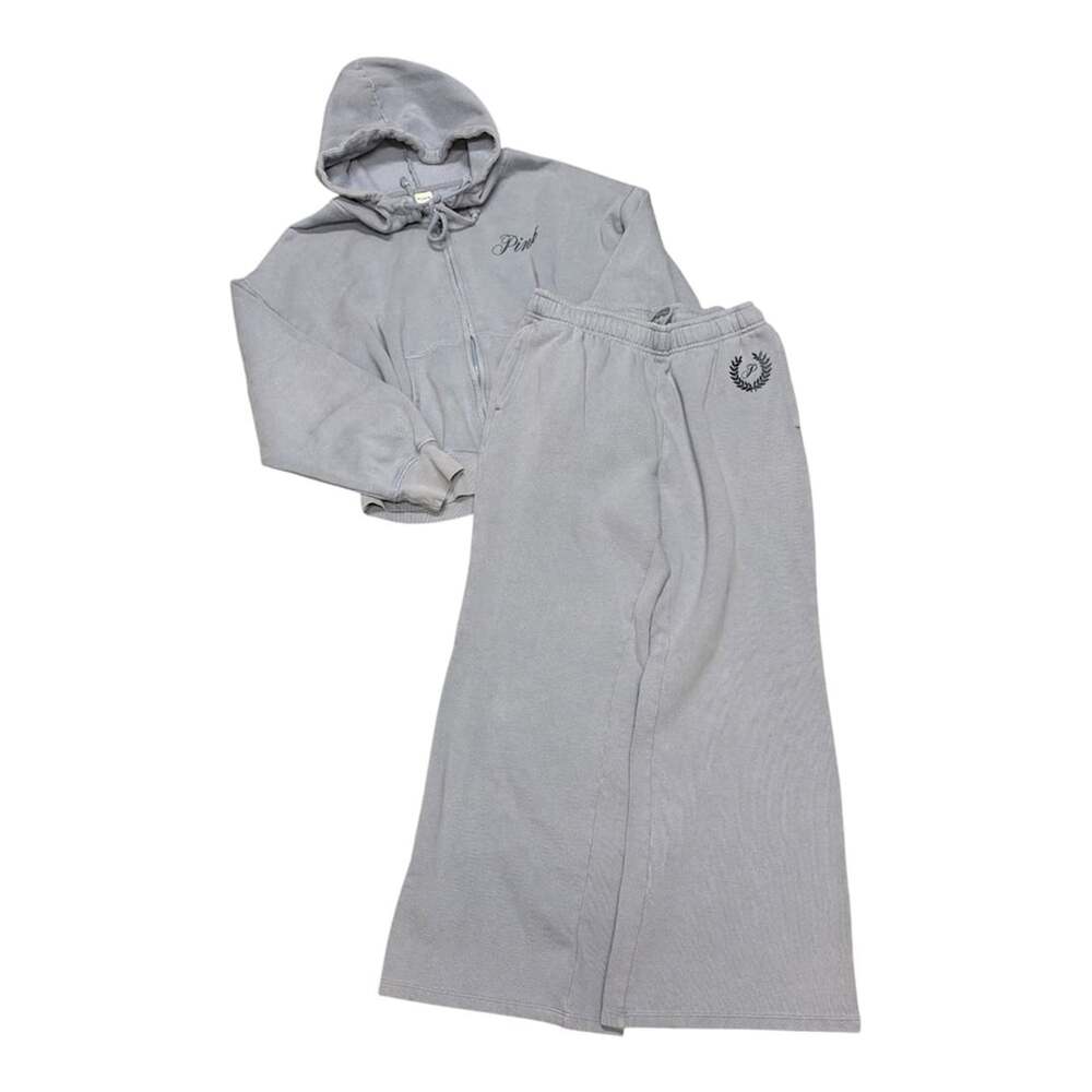 Victoria's Secret Pink Hoodie And Sweatpant Set